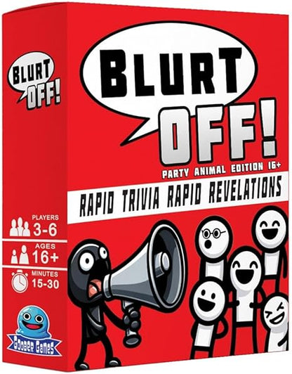 BLURT Off! Party Animal Edition