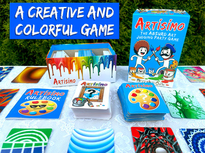 Artisimo party game contents picture